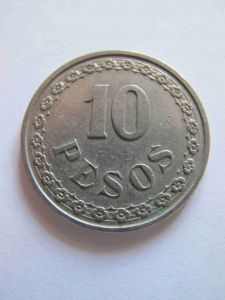 Парагвай 10 песо 1939