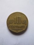 Монета Перу 10 сентимо 2005