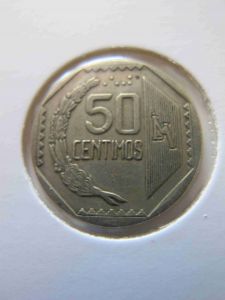 Перу 50 сентимо 1992