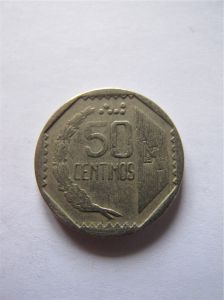 Перу 50 сентимо 1994