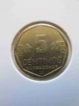 Монета Перу 5 сентимо 2006