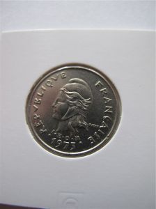 Французская Полинезия 10 франков 1973