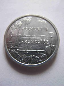 Французская Полинезия 2 франка 1965