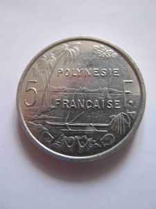 Французская Полинезия 5 франков 2000