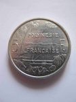 Монета Французская Полинезия 5 франков 2000