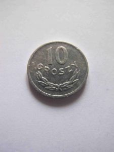 Польша 10 грошей 1973