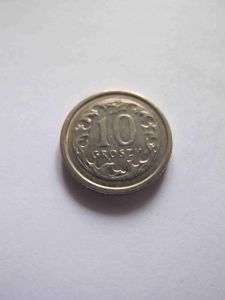 Польша 10 грошей 2003