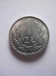 Монета Польша 1 злотый 1975