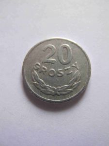 Польша 20 грошей 1961