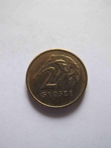 Польша 2 гроша 2000