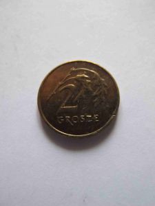 Польша 2 гроша 2007