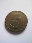 Монета Польша 5 злотых 1980