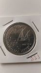 Монета Португалия 100 эскудо 1989 Открытие Азорских островов