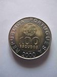 Монета Португалия 100 эскудо 2000