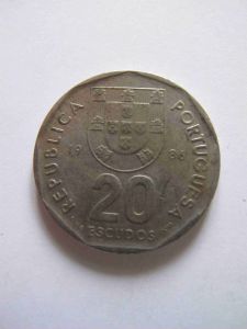 Португалия 20 эскудо 1986
