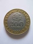 Монета Португалия 200 эскудо 1991