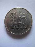 Монета Португалия 25 эскудо 1980