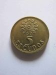 Монета Португалия 5 эскудо 1998
