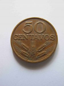 Португалия 50 сентаво 1974