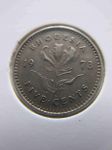 Монета Родезия 5 центов 1973