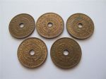 Родезия и Ньясаленд 1/2 пенни полный комплект - 5 монет