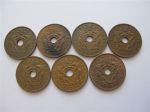 Родезия и Ньясаленд 1 пенни полный комплект - 7 монет