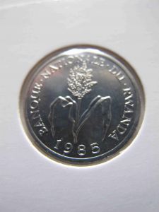 Руанда 1 франк 1985 unc
