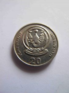Руанда 20 франков 2003