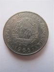 Монета Румыния 1 лей 1966