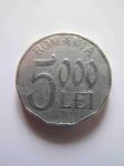Монета Румыния 5000 лей 2002