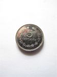 Монета Сальвадор 5 сентаво 1998