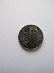Монета Самоа 5 сен 2000