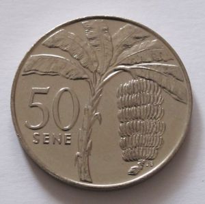 Монета Самоа 50 сен 2002