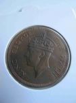 Монета Британские Сейшельские острова 5 центов 1948