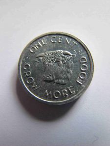 Сейшелы 1 цент 1972 ФАО