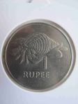 Монета Сейшелы 1 рупия 1977