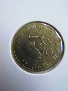 Сейшелы 10 центов 1981 ФАО