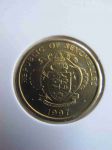 Монета Сейшелы 10 центов 1997