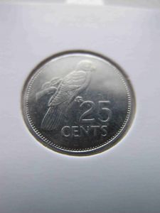 Сейшелы 25 центов 1997