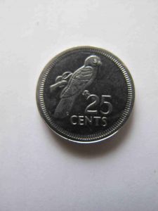 Сейшелы 25 центов 2007