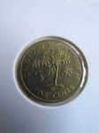 Монета Сейшелы 5 центов 1981