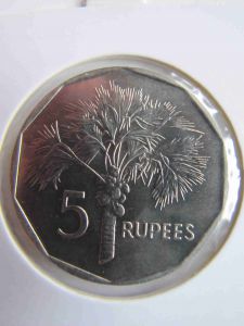Сейшелы 5 рупий 1982