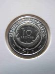 Монета Сьерра-Леоне 10 леоне 1996