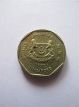 Монета Сингапур 1 доллар 1997