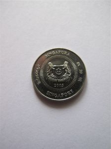 Сингапур 10 центов 2005