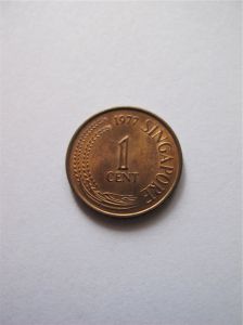 Сингапур 1 цент 1977