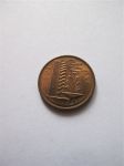 Монета Сингапур 1 цент 1977