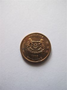 Сингапур 1 цент 1995