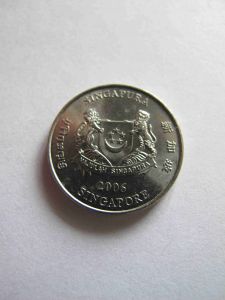 Сингапур 20 центов 2006