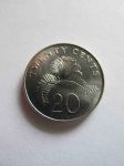 Монета Сингапур 20 центов 2006